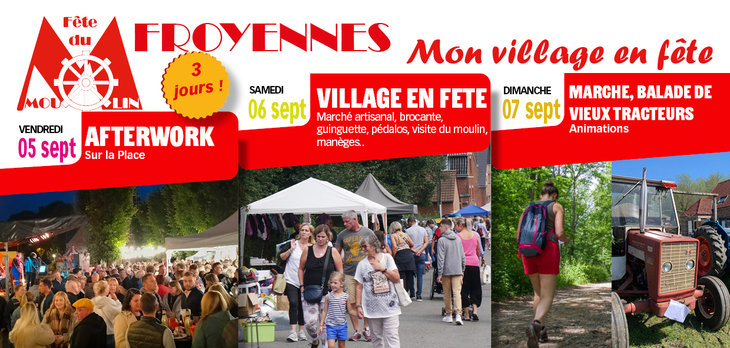 Loisirs Fête Moulin Froyennes 