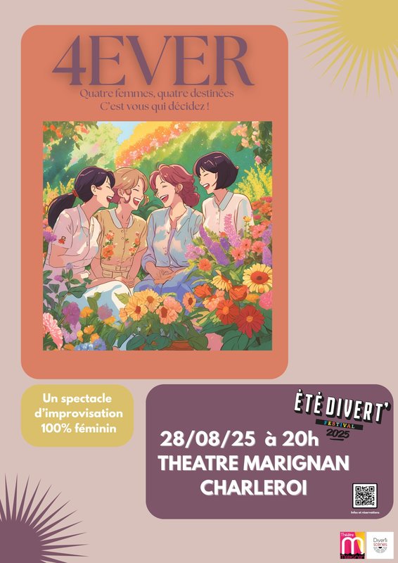 Spectacles Impro théatrale - 4Ever, spectacle 100% féminin