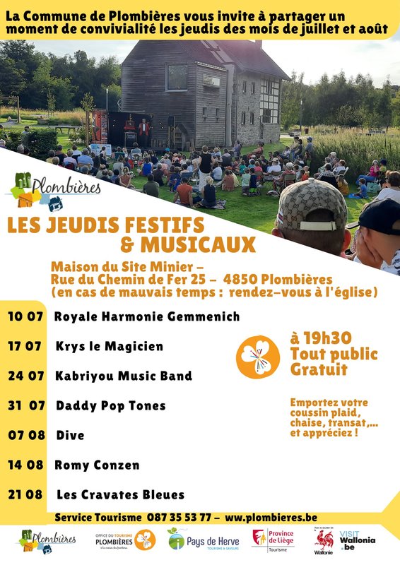 Spectacles Les Jeudis festifs & musicaux