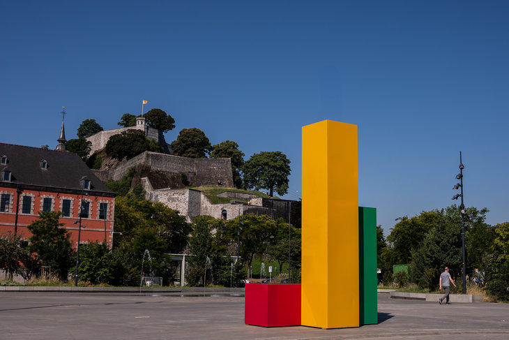 Expositions Sculptures dans ville : De Man