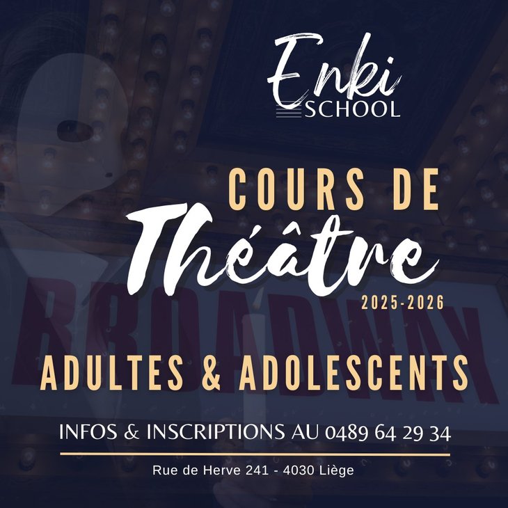 Stages,cours Cours théâtre  Enki School