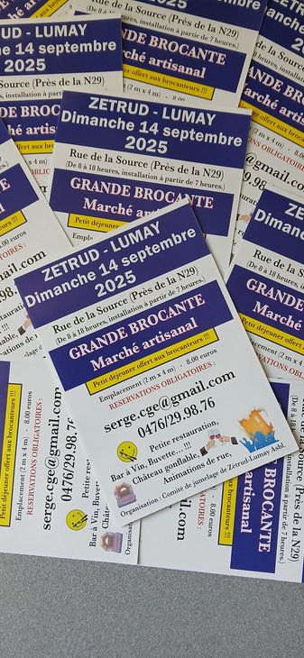  26ème Grande brocante Marché Artisanal  (Fête la lumaytoise)