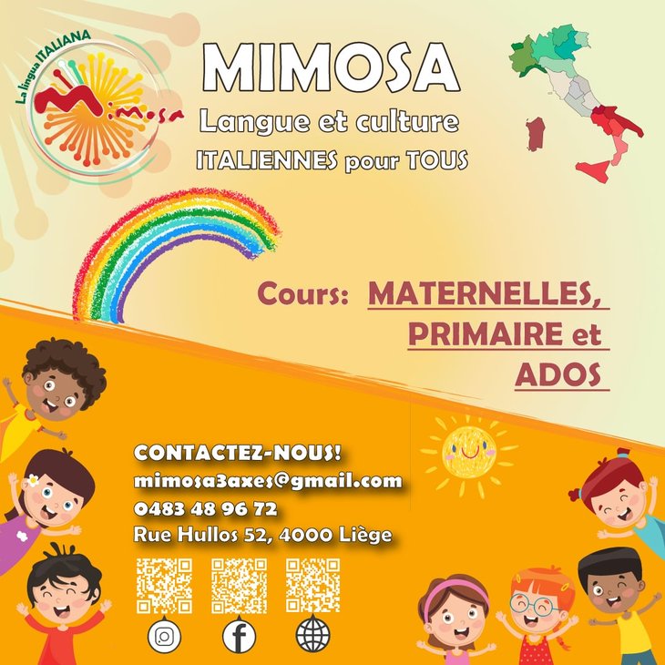 Stages,cours Cours d italien pour enfants jeunes