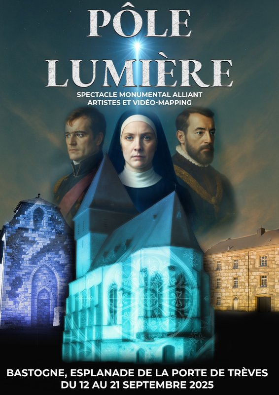 Spectacles Pôle Lumière - spectacle monumental alliant artistes vidéo-mapping