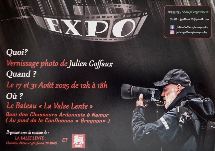 Expositions Vernissage photo JulienGoffaux