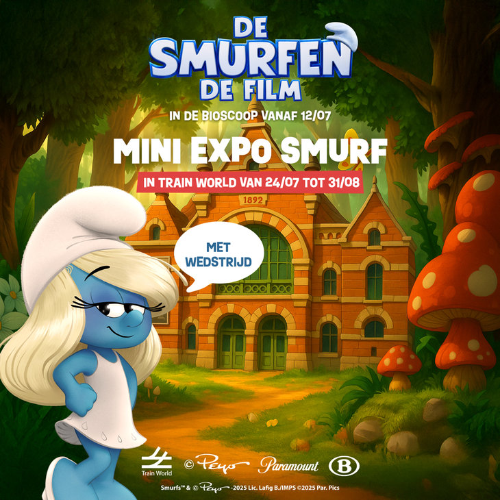 Expositions Mini exposition Schtroumpfs avec jeu-concours