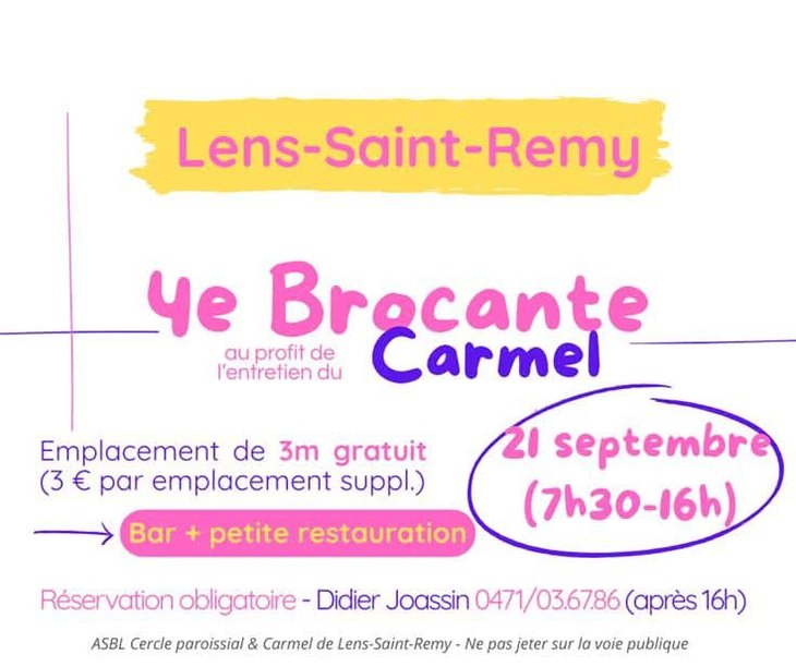  4e Brocante Carmel -