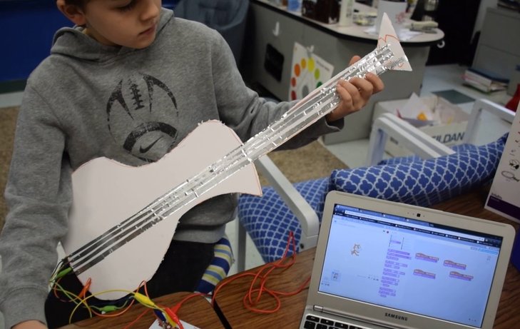 Stages,cours Makey Makey l Stage numérique Toussaint