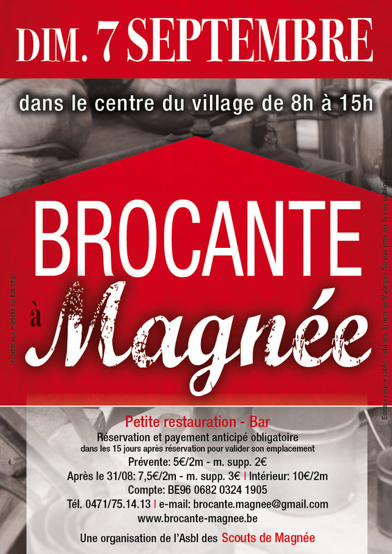  Brocante Scouts Magnée