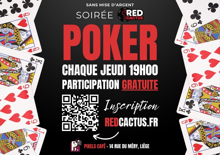 Loisirs Soirée Poker RedCactus