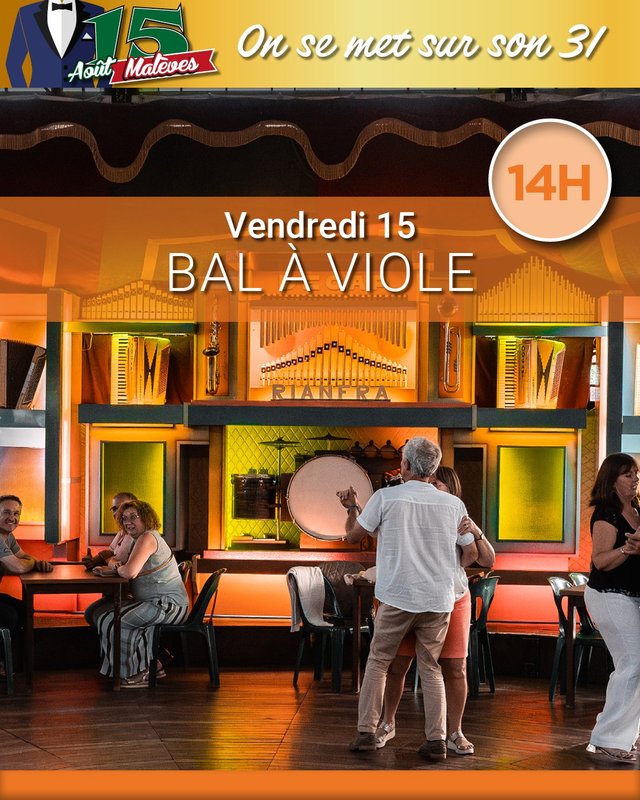 Soirées Bal la viole xv août - Malèves Marie