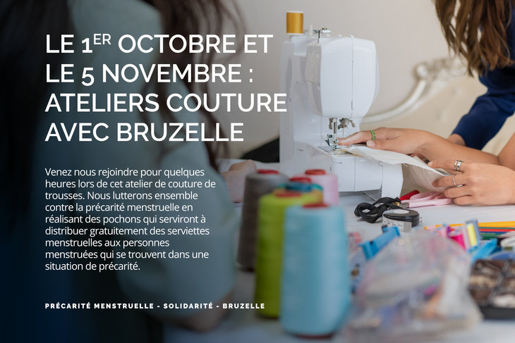 Stages,cours Bruzelle : Atelier couture