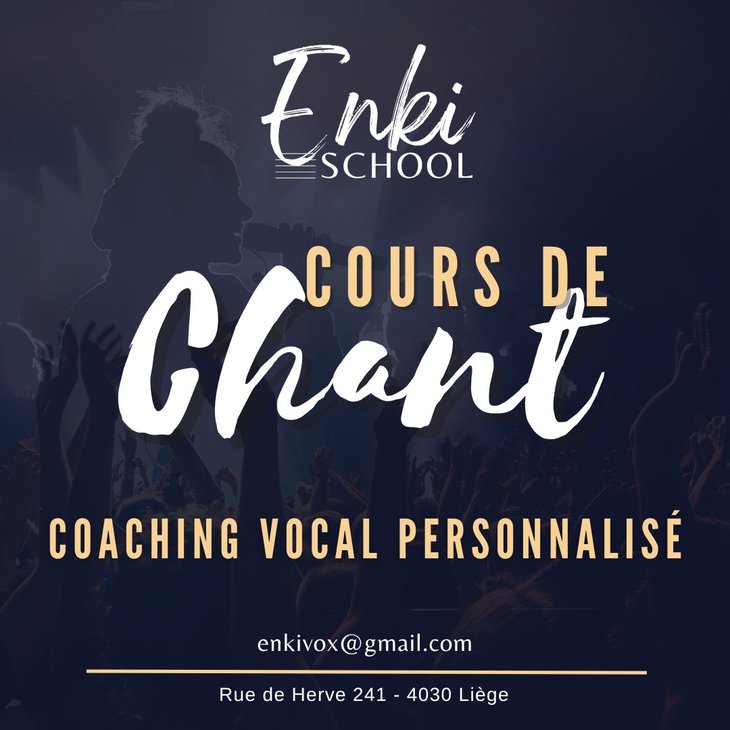 Stages,cours Cours Chant Enki School Révélez votre Voix 
