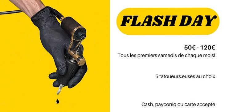 Loisirs Flash Tattoo - 50€-120€