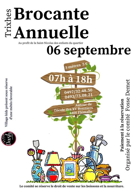  Brocante annuelle Trixhes