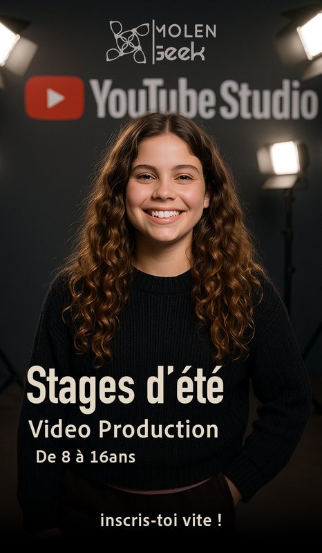 Stages,cours Youtube Studio