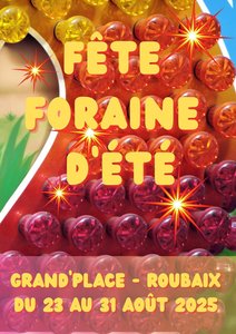 Stages,cours Fête Foraine d été 2025