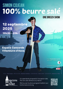 Stages,cours 100% Beurre salé - Spectacle Simon Cojean