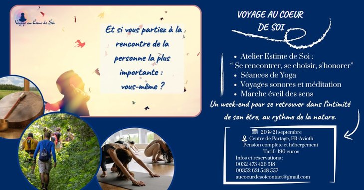 Stages,cours Voyage Coeur Soi