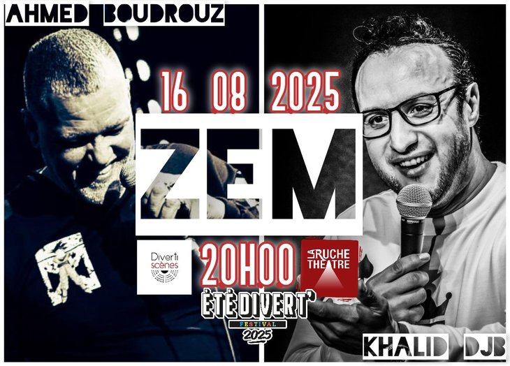 Spectacles Zem ! men show