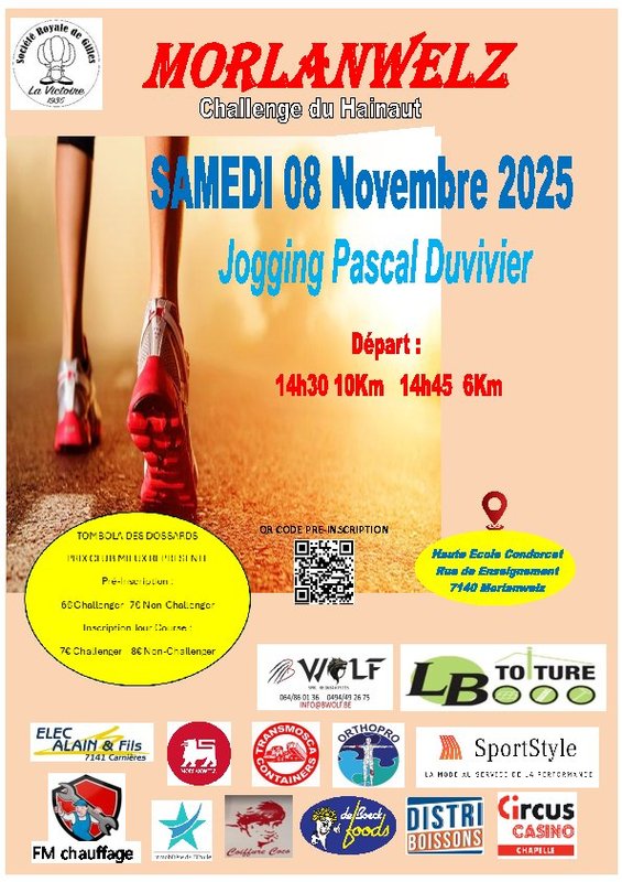 Loisirs Jogging Pascal Duvivier