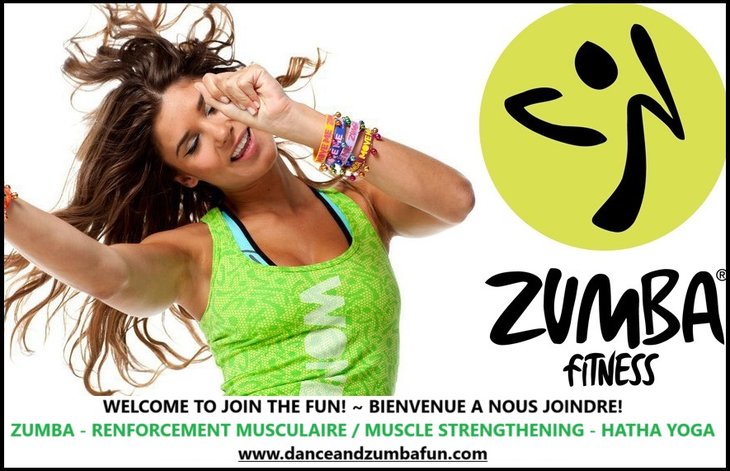 Stages,cours Zumba dance fitness