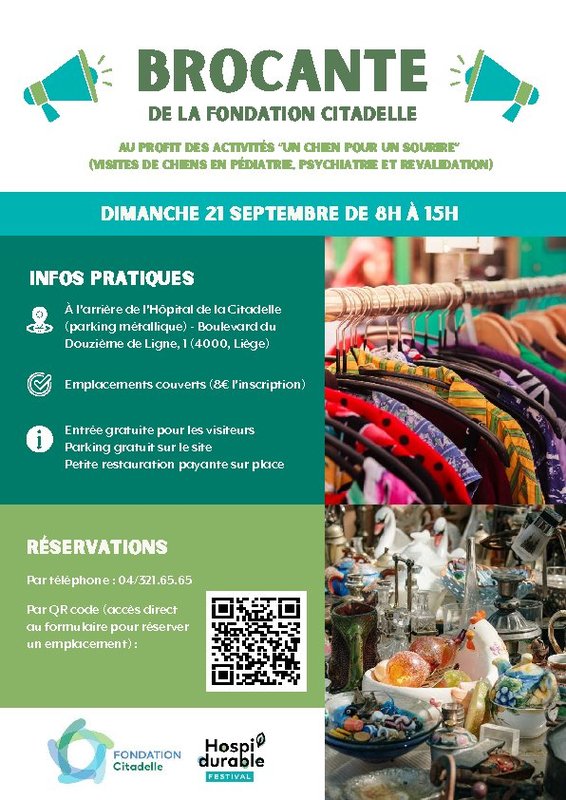  Brocante la Fondation Citadelle