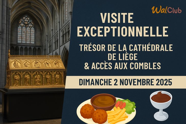 Loisirs Visite guidée Trésor la Cathédrale Liège