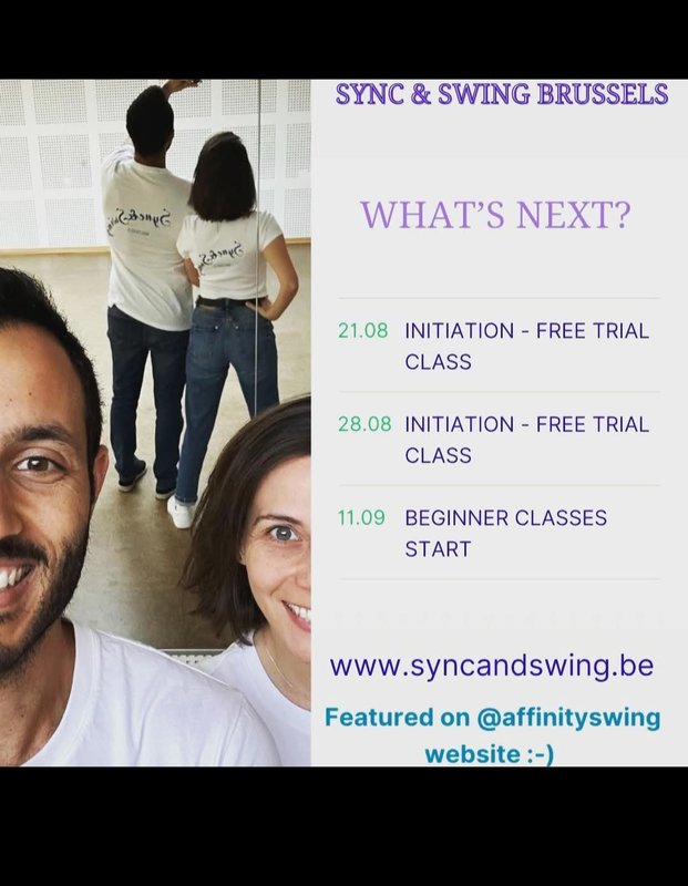 Stages,cours Initiation gratuite West Coast Swing