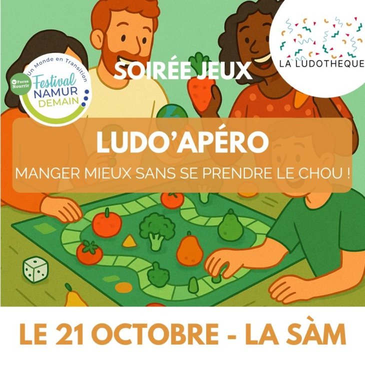 Loisirs Ludo Apéro  Manger mieux sans prendre chou ! 