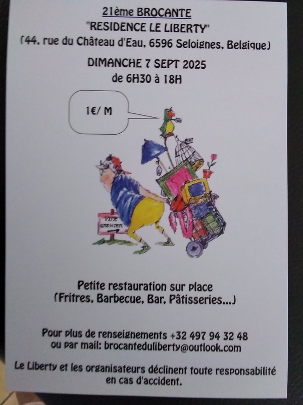  21ème brocante Liberty