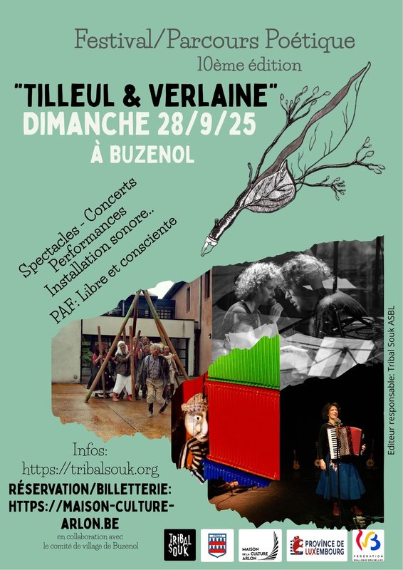 Spectacles Festival Tilleul Verlaine