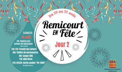 Stages,cours Remicourt fête - Jour 2