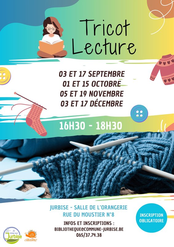 Stages,cours Atelier tricot-lecture