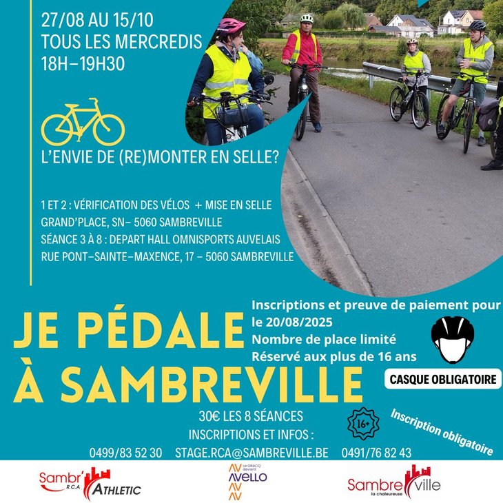 Loisirs Je pédale Sambreville