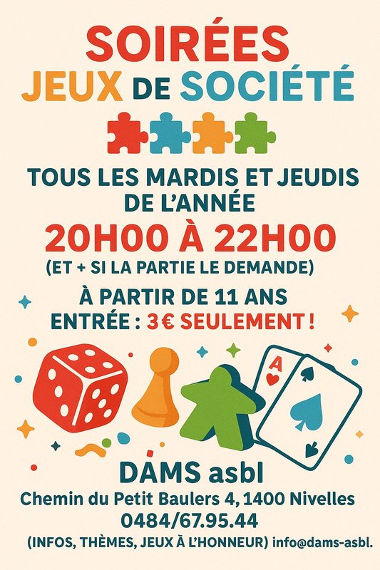 Loisirs Soirées Jeux Société