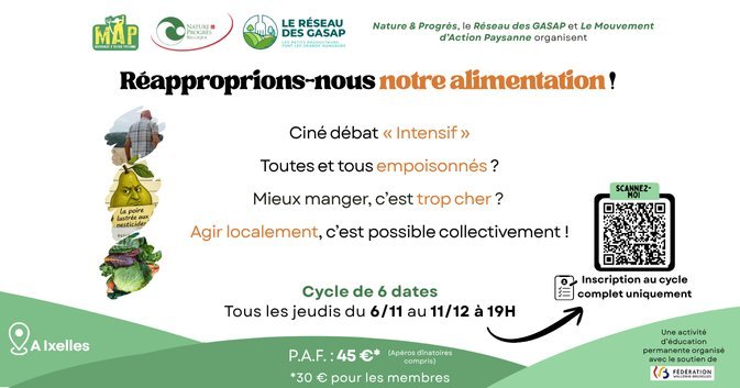 Conférences Réapproprions-nous notre alimentation