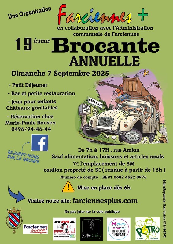  19ème Brocante annuelle