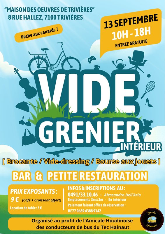 Loisirs Vide Grenier / Brocante / Vide-dressing/ Bourse Jouets