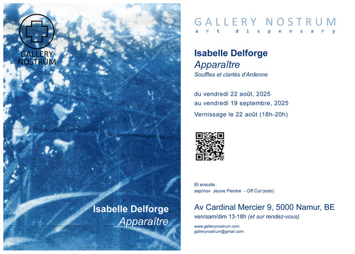 Expositions Exposition - Isabelle Delforge, Apparaître - (Souffles clartés d’Ardenne)
