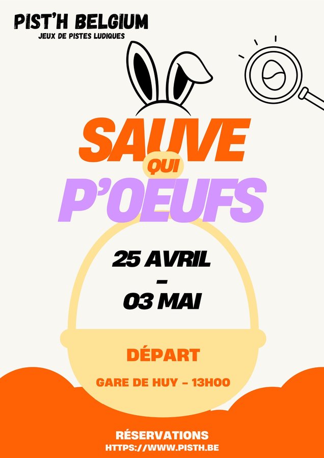 Loisirs Jeu piste/Chasse oeufs - Sauve p oeufs - Pist H Belgium