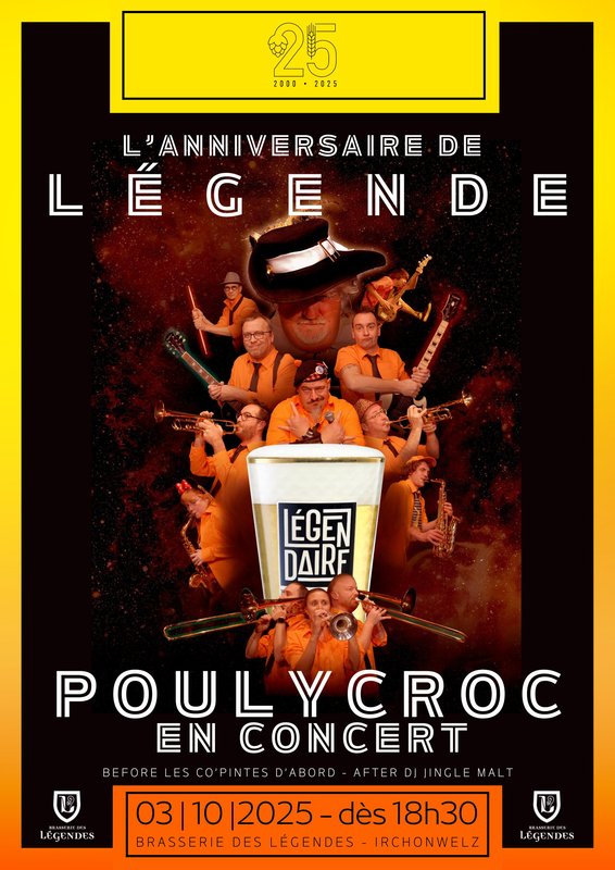 Concerts Poulycroc concert - L anniversaire Légendes