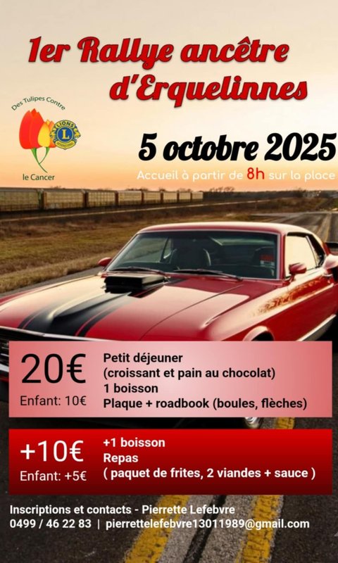 Loisirs 1 rallye ancêtres d Erquelinnes