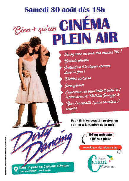 Spectacles Dirty dancing : Bien + qu un Cinéma plein : animations avant film