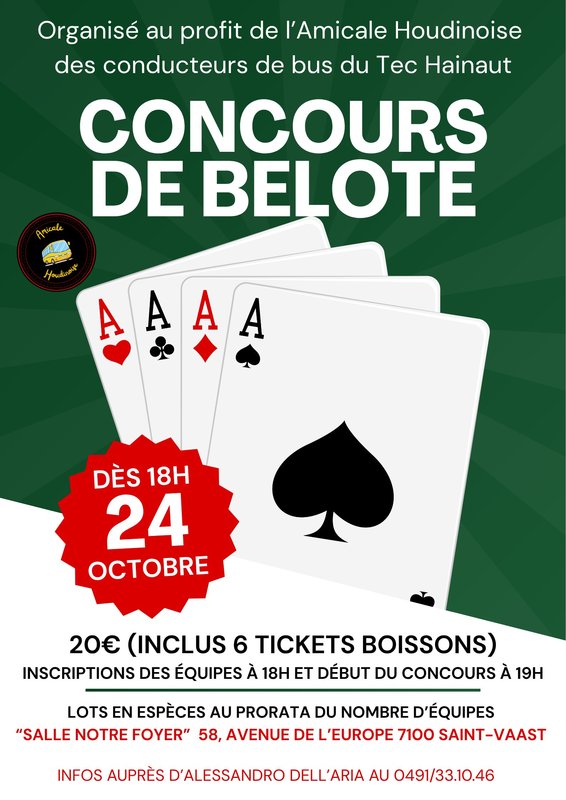 Loisirs Concours Belote