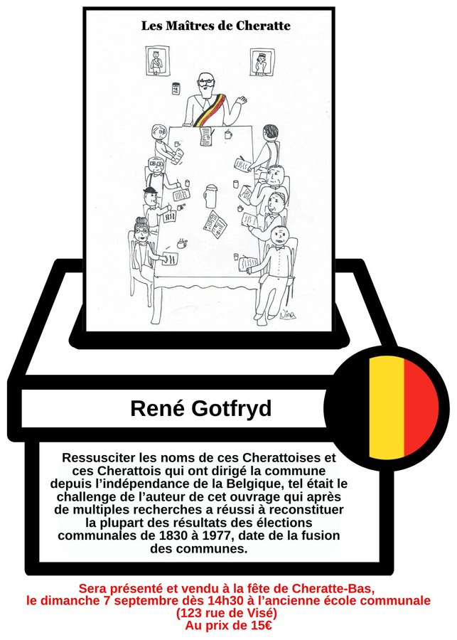 Conférences Présentation séance dédicace livre  Les Maîtres Cheratte 