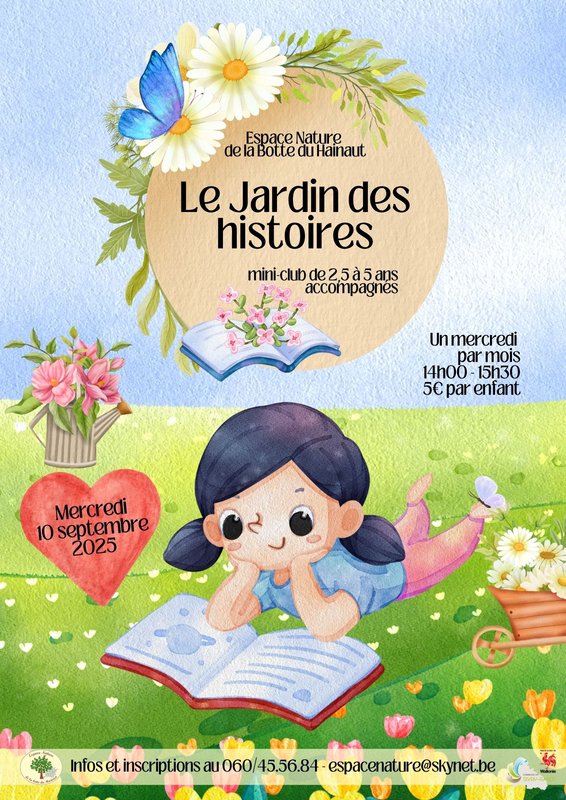 Stages,cours Le Jardin histoires
