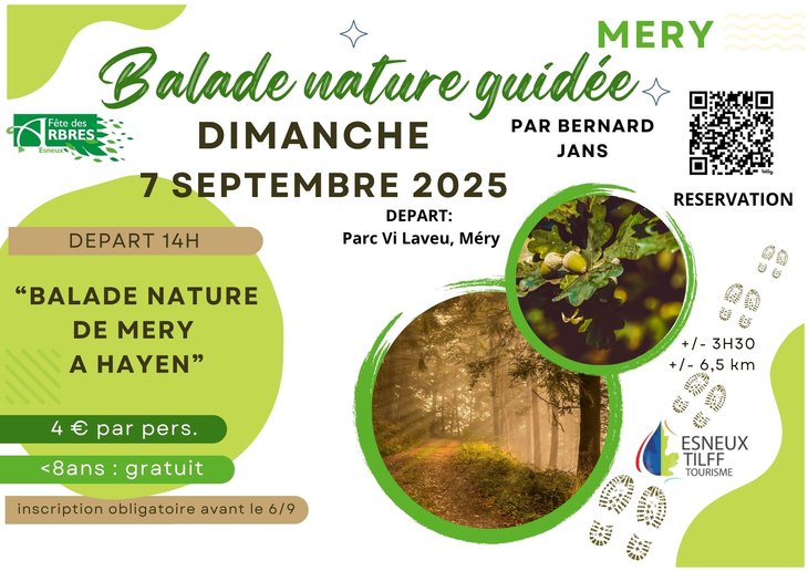 Loisirs Balade Nature Guidée, Méry Hayen