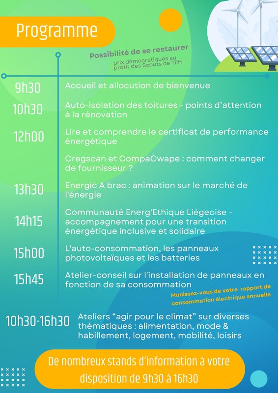 Loisirs Journée l énergie
