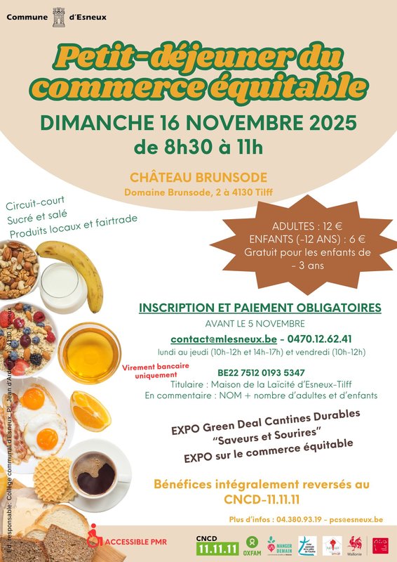 Loisirs Petit-déjeuner commerce équitable